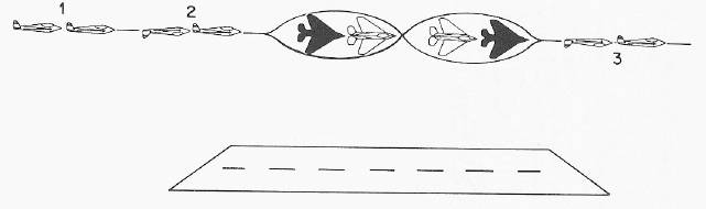 Tandem Aileron Roll: One Plane Inverted